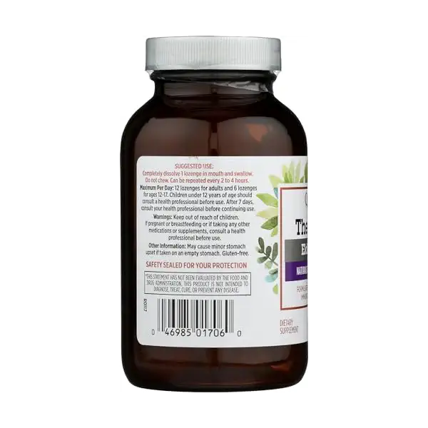 Zinc Elderberry Lozenges, 60 CT 6