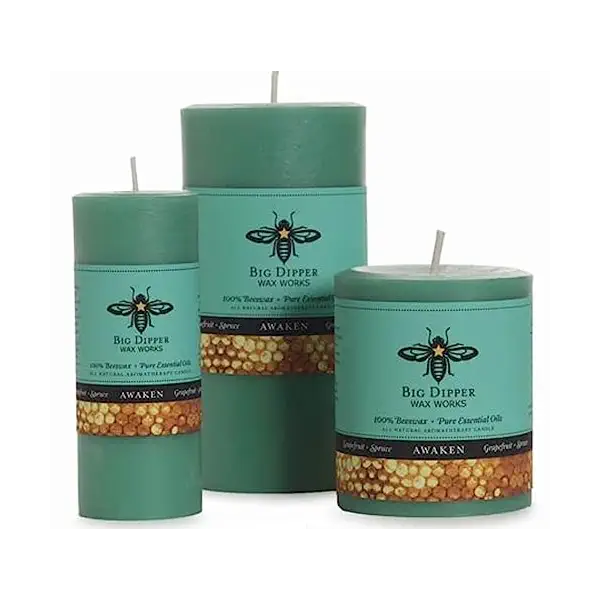 Awaken Pillar Candle 2 X 4 1/2, 1 EA 1