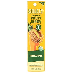 Organic Pineapple Fruit Jerky, 0.8 OZ