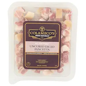Uncured Diced Pancetta, 4 OZ