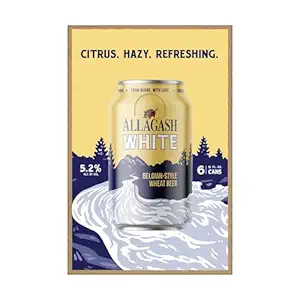 White Wheat Beer 6pk Cans, 12 FZ