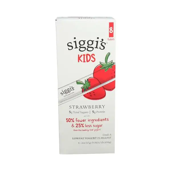Strawberry Low-Fat Squeezable Yogurt Tubes, 16 OZ 1