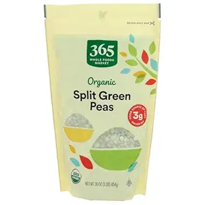 Organic Green Split Peas, 16 OZ