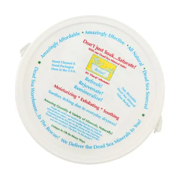 Amazing Minerals Bath Salts, 80 OZ 4