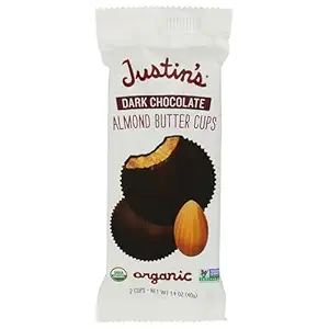Organic Dark Chocolate Almond Butter Cups, 1.4 OZ