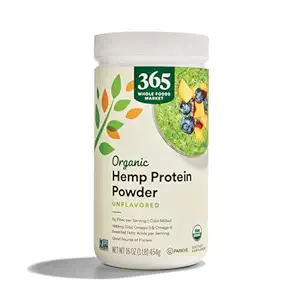 Organic Unflavored Hemp Protein Powder, 16 OZ