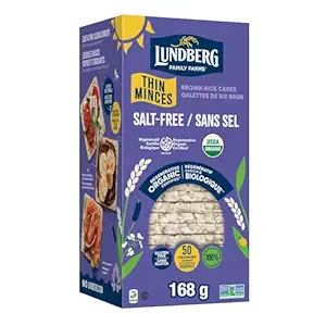 Organic Thin Stackers Brown Rice Unsalted, 5.9 OZ