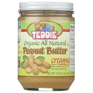 Organic Peanut Butter, 16 OZ