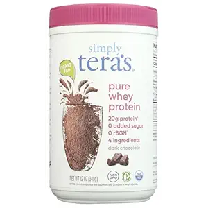 Chocolate RBGH Free Whey Protein Powder, 12 OZ