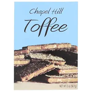 Dark Chocolate Pecan Toffee, 2 OZ