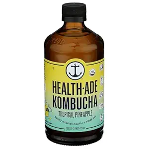 Organic Tropical Pineapple Kombucha, 16 FZ