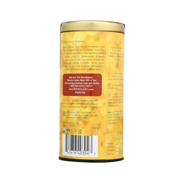 Organic Golden Pumpkin Herbal Tea, 36 CT 2