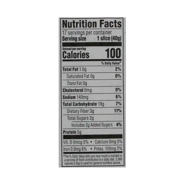 Honey Wheat Bread, 24 OZ 2