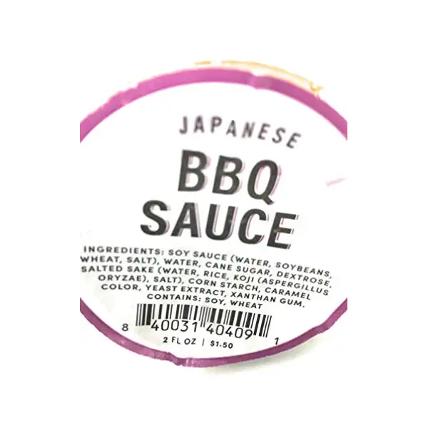 Japanese BBQ Sauce 4