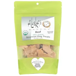 Organic Beef Dog Biscuit, 6 OZ