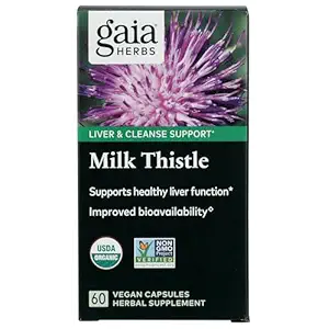 Organic Milk Thistle Seed Capsules, 60 CT