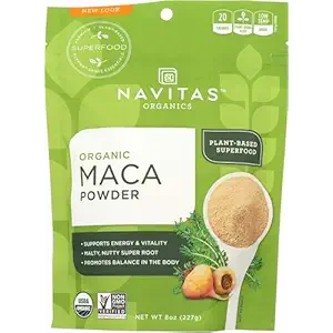 Organic Maca Powder, 8 OZ
