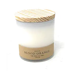 Blood Orange Soy Candle White Tumbler, 8 OZ