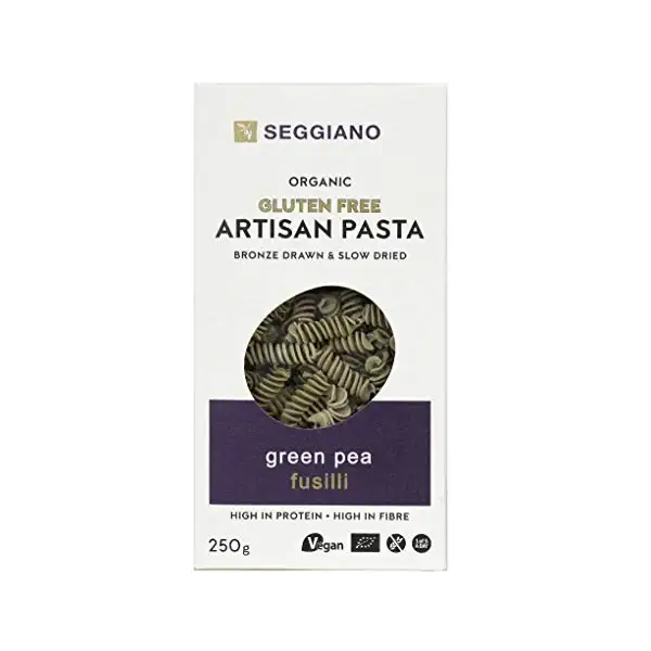 Organic Gluten Free Green Pea Fusilli 1