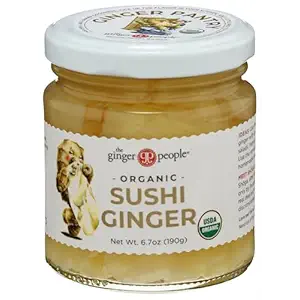 Organic Pickled Sushi Ginger, 6.7 OZ