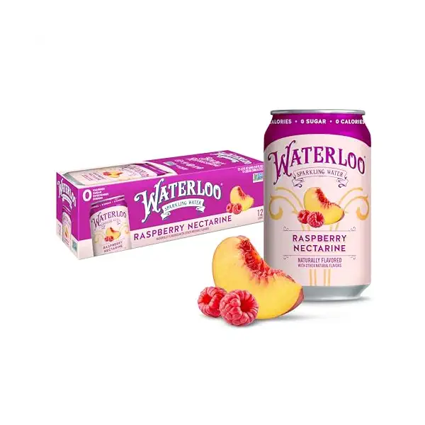 Raspberry Nectarine Sparkling Water 12pk, 12 FZ 1