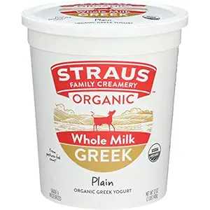 Organic Plain Whole Milk Greek Yogurt, 32 OZ