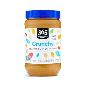 No Stir Crunchy Peanut Butter, 40 OZ