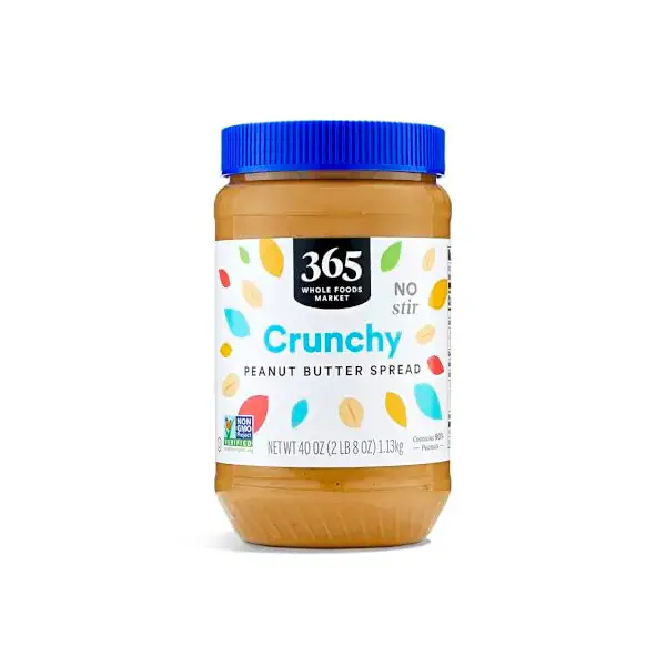 No Stir Crunchy Peanut Butter, 40 OZ 1
