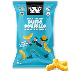 Plant Based Cheddar Puffs, 113 GR