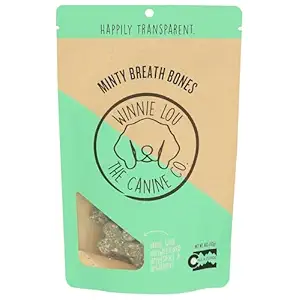 Minty Breath Bones Dog Treats, 4 OZ