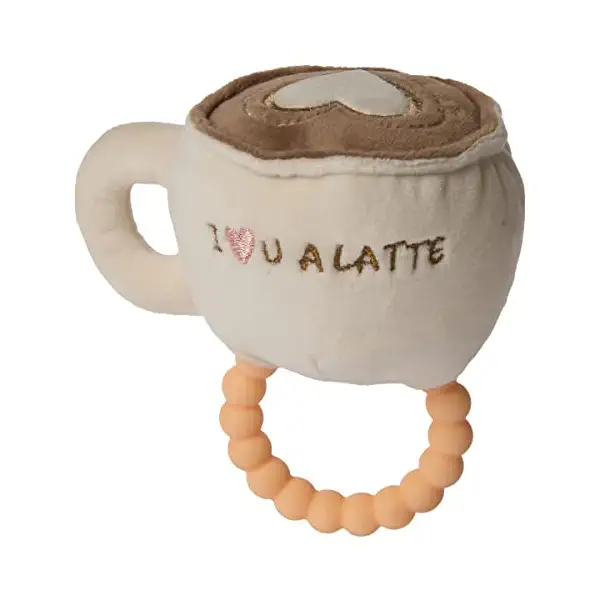 Sweet Soothie Hot Latte Teether Rattle 2