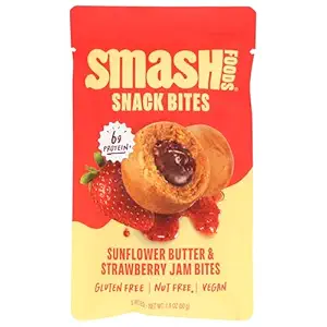Sunflower Butter & Strawberry Jam Superfood Bites, 1.8 OZ