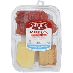 Sopressata, Monterey Jack, and Crackers, 2 OZ