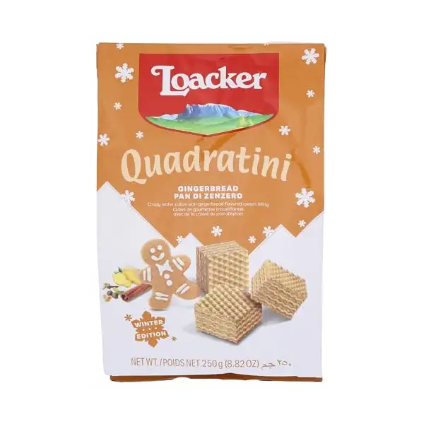 Gingerbread Quadratini, 8.82 OZ 1