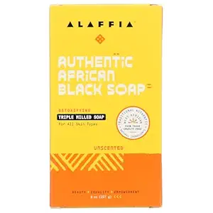 Authentic African Black Bar Soap, 8 OZ