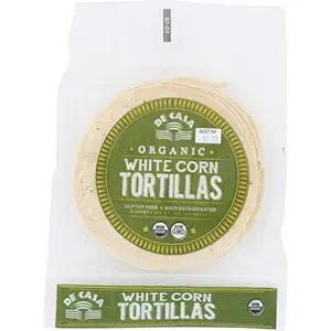 Organic White Corn Tortillas 6 Inch, 10 OZ