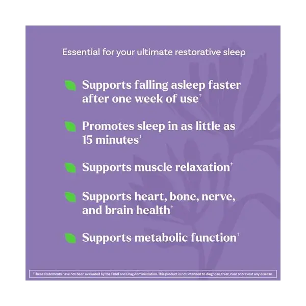Sleep & Restore with Melatonin Capsule, 60 CT 2