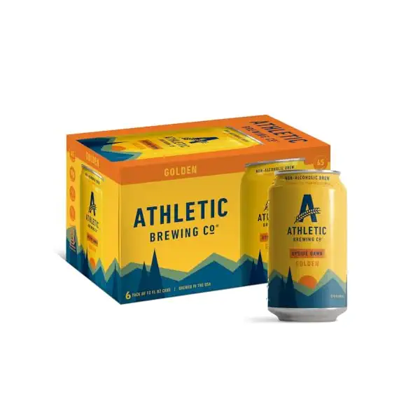 Non-Alcoholic Upside Dawn Golden Ale 6pk Cans, 12 FZ 1