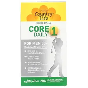Men 50+ Core Daily 1 Multivitamin, 60 CT