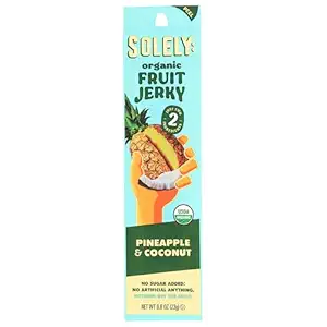 Organic Pineapple Coconut Fruit Jerky, 0.8 OZ