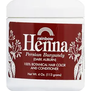 Burgundy Henna Hair Color, 4 OZ