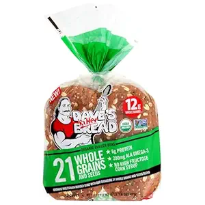 Organic 21 Whole Grain Burger Buns, 17.6 OZ