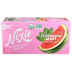 Organic Watermelon Mint Sparkling Water 8 Pack, 12 FZ