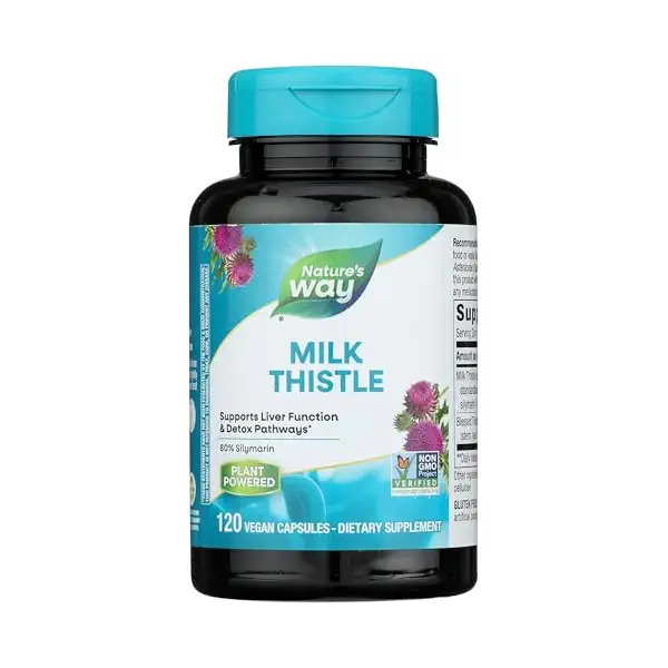 Milk Thistle Capsules, 120 CT 1