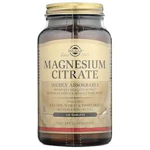Magnesium Citrate Tabs, 120 CT