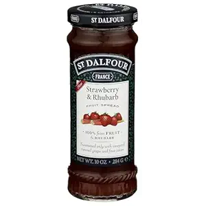 Strawberry & Rhubarb Fruit Spread, 10 OZ