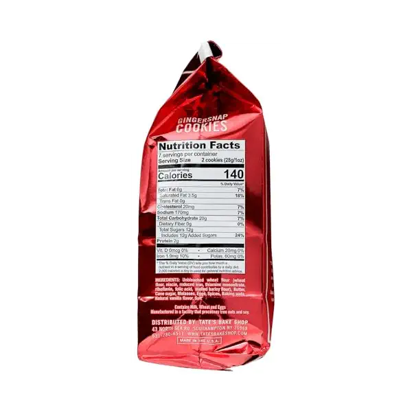 Gingersnap Cookies, 7 OZ 7