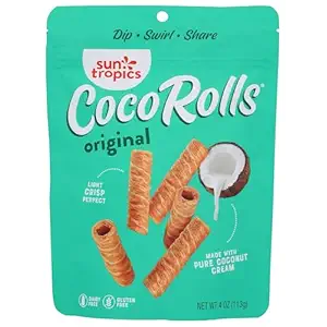 Original Rolled Coconut Wafers, 4 OZ