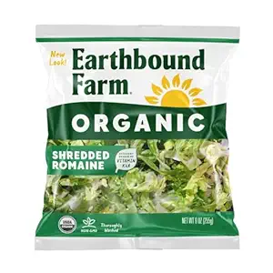 Organic Shredded Romaine Lettuce, 9 OZ