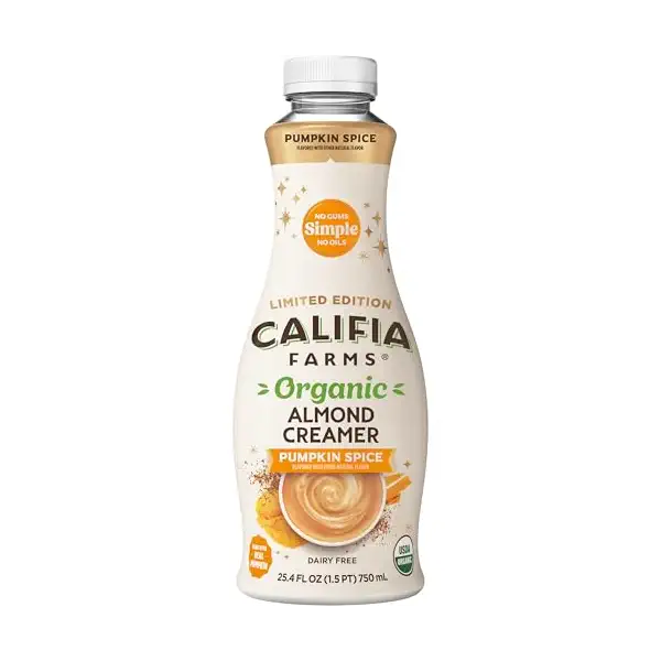 Organic Pumpkin Spice Almond Creamer, 25.4 FZ 1